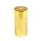 الكلاسيكية سبائك الزنك الذهب اسطوانة طويلة شكل غطاء زجاجة عطر زاماك المعدنية