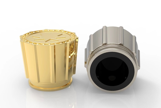 شراء غطاء عطر Zamak الفخم والسخي مصقول أو مزوّد برائحة online manufacture