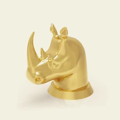 شراء Animal Universal Fea 15mm Metal Perfume Bottle Zamac Caps Luxury Creative online manufacture