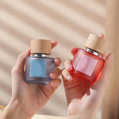 شراء غطاء العطور الخشبي الشفاف الملمس OEM مع شعور جيد باليد online manufacture