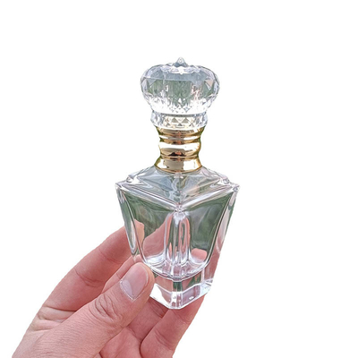 شراء جمارك زجاجة عطر فاخرة بتصميم فاخر 55 مل مع بخاخ غطاء المضخة online manufacture