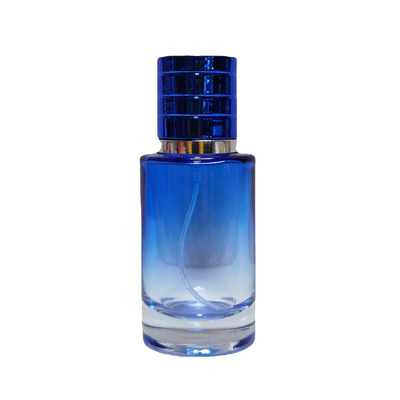 شراء بقعة ساخنة 30ML50ML زجاجة عطر أسطوانية مستديرة مستديرة زجاجة رذاذ الراقية زجاجة عطر برغي online manufacture
