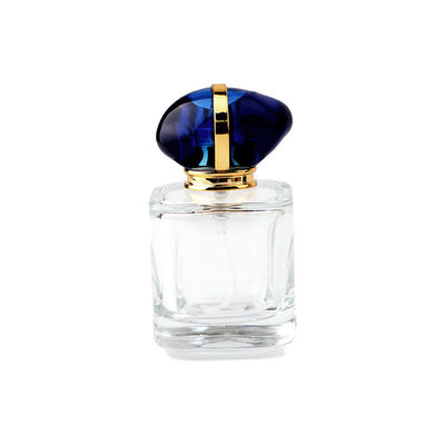 شراء زجاجة عطر زجاجية إبداعية بغطاء حجري أزرق online manufacture
