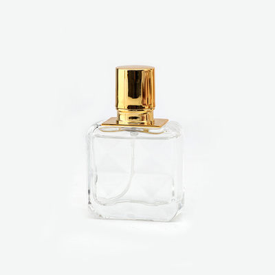 شراء زجاجة عطر زجاجية عالية الجودة 30 مللي زجاجة مربعة زجاجية زجاجة عطر شفافة زجاجة رذاذ عطر محمولة online manufacture
