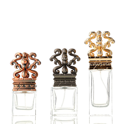شراء زجاجة عطر زجاجية إبداعية مع غطاء زاماك online manufacture