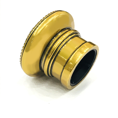 شراء صنع أغطية زجاجات عطر ألومنيوم قديمة من النحاس ذات اللون النحاسي online manufacture