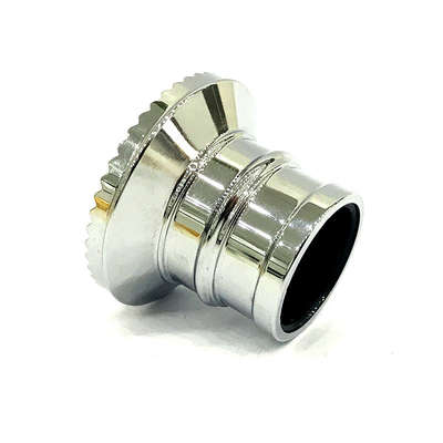 شراء قبعات زجاجة عطر الألومنيوم مخصصة فضية اللون زاماك online manufacture