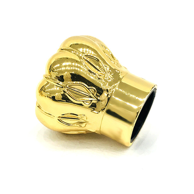 شراء مخصص لون الذهب الفاخرة قبعات زجاجة عطر الألومنيوم زاماك online manufacture
