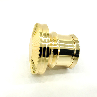 شراء أغطية زجاجات عطر ألومنيوم كلاسيكية بلون ذهبي مخصص online manufacture