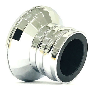 شراء الانتهاء من طلاء المعدن الكلاسيكي الفضي اللون قبعات زجاجة عطر زاماك online manufacture