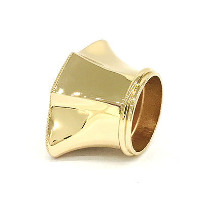 شراء غطاء زجاجة عطر Zamak المعدني الكلاسيكي من سبائك الزنك المطلي بالذهب online manufacture