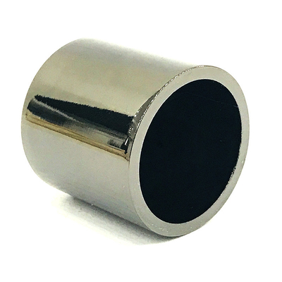 شراء الكلاسيكية سبائك الزنك الأسود اسطوانة شكل غطاء زجاجة عطر زاماك المعدنية online manufacture