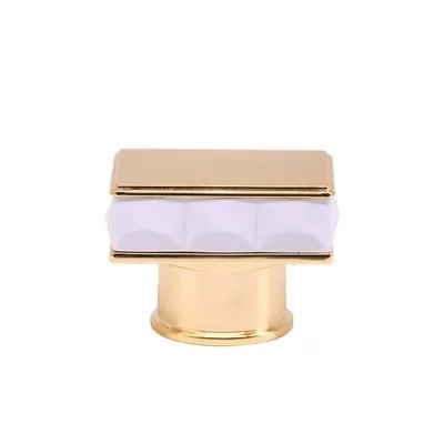 شراء قبعات بخاخ العطور SGS مربعة من الفولاذ المقاوم للصدأ 28.5 * 40 مم online manufacture
