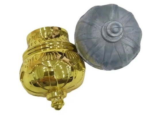 شراء زاماك عالية الجودة عطر أغطية الزجاجات الذهبية التاج الشخصية قمم الزجاجات online manufacture