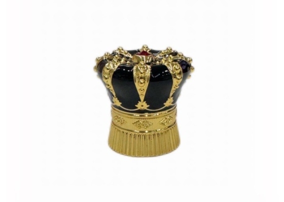 شراء السطح اللامع الماس الأسود زاماك العطور أغطية العطور المعدنية أغطية الزجاجات online manufacture