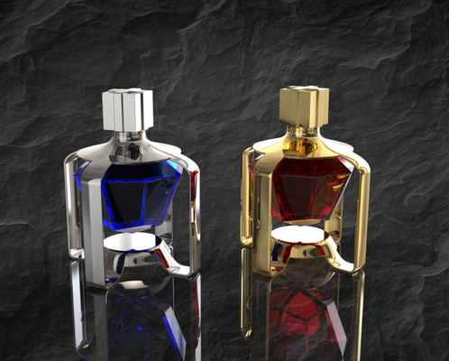 شراء غطاء زماك عطر ذو شكل T من سبيكة الزنك قابلة للتخصيص للحصول على مظهر فريد online manufacture