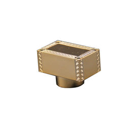 شراء مستطيل zamac قبعات زجاجة عطر الديكور موضة الذهب زجاجة الاستخدام online manufacture