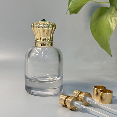 شراء غطاء عطر زماك ذو سبيكة الماس الزنك المخصص لتصميمات زجاجات العطور الفريدة online manufacture