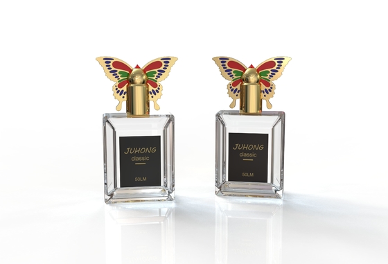 شراء غطاء زاماك العطر الصديق للبيئة على شكل فراشة لحلول تعبئة العطور online manufacture
