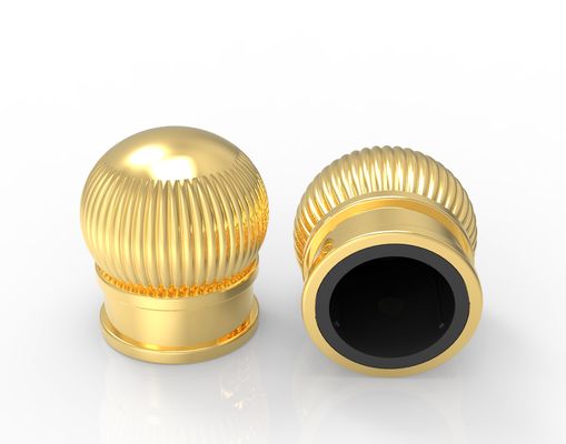 شراء Round perfume cap Luxury custom zinc alloy perfume cover online manufacture