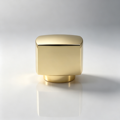 يشتري غطاء عطر فاخر مخصص بشعار ذهبي مربع من الزاماك لزجاجات العطور تصنيع عبر الإنترنت
