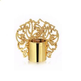 شراء أزياء ملونة سبائك الزنك عطر زجاجة قبعات معدنية يموت الصب الطلاء online manufacture