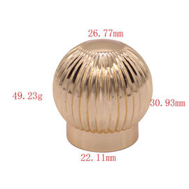 شراء عرف حجم الذهب اللون قبعات العطور Zamak الجوز غطاء العطور سبيكة الزنك online manufacture