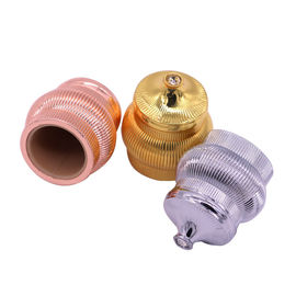 شراء زجاجة الفم 24MM * 36MM غطاء العطور الماس Zamac لزجاجات العطور العتيقة online manufacture
