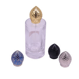 شراء تصميم أنيق من أغطية عطر Zamak لزجاجة عطر البندق / زجاجة ملتوية online manufacture