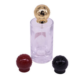 شراء غطاء زجاجة عطر معدني أسود من سبائك الزنك باللون الأسود online manufacture