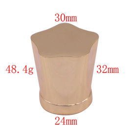 شراء تخصيص زجاجة عطر معدن الذهب كاب المغناطيسي غطاء العطر سبائك كاب online manufacture