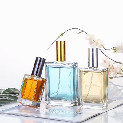 شراء 10 مللي 15 مللي زجاجة بخاخ زيت عطر مربع مسطح مادة زجاجية فاخرة online manufacture