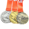 OEM سبائك الزنك 3D جائزة الذهب ماراثون تشغيل ميدالية رياضية معدنية مخصصة