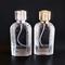 زجاجة عطر زجاجية منحوتة عالية الجودة 60 مل مع قاع سميك مصنوع من مادة بيضاء كريستالية