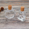 غطاء زجاجة عطر من نوع أسطوانة الخشب الصلب الطبيعي مع زجاجة