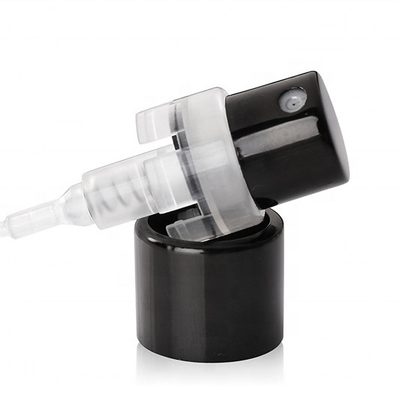 تخصيص أسود 360 درجة زجاجة عطر فوهة PP / مادة الألومنيوم