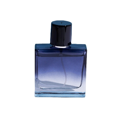 زجاجة عطر 50 مل مع غطاء مغناطيسي بلاستيكي من zamak ، بخاخ من نوع الضغط ، زجاجة فرعية ، زجاجة مستحضرات تجميل فارغة