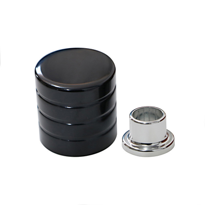 غطاء العطور Zamak غطاء مغناطيسي كهروكيميائي من الألومنيوم غطاء تجميلي لوضع الألومينا غطاء مغناطيسي