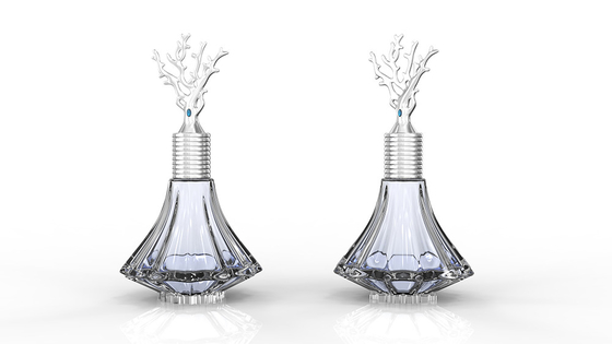 غطاء عطر زاماك الأنيق لقبعة الزجاجة خدمة OEM / ODM متوفرة
