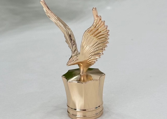 غطاء زاماك العطر الشكل النسر العطر الزجاجة في الذهب الفضة