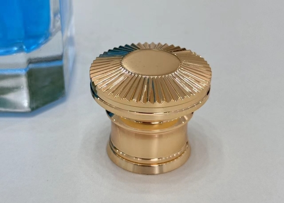 قابلة للتخصيص زينة ذهبية زاماك العطور القبعات المعدن العطر أغطية الزجاجات