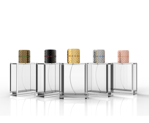 عطر زاماك الملونة المخصصة القبعات الغطاء المعدني الغطاء الزنك سبائك العطر القبعات