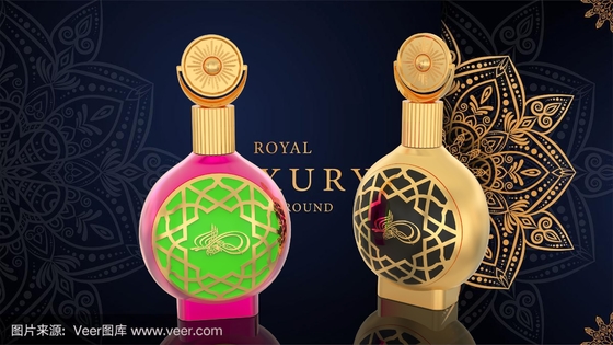 غطاء زيت زينك الذهبي الممتاز لماركة العطور الخاصة بك