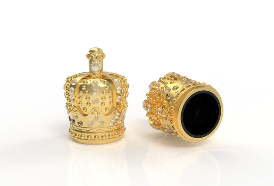 غطاء عطر زاماك من الكريستال الماسية الفاخرة