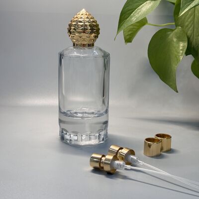 بيع بالجملة سبيكة الزنك الفاخرة ذات الشكل غير المنتظم 15 ملم غطاء زجاجات العطور عالية الجودة غطاء القرص المفتوح بسهولة