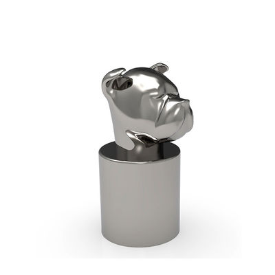 تصميم رأس الكلب Zamak فوق غطاء زجاجات العطور لزجاجة FEA 15