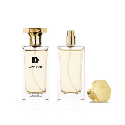 OEM زجاجات العطور الزجاجية شعار مخصص طباعة الشاشة 3 مل -120 مل